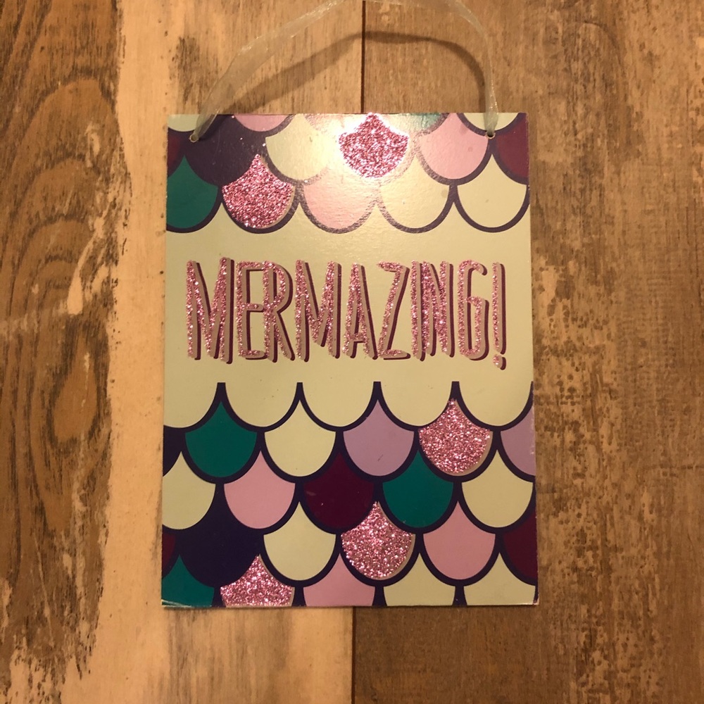 Mermazing! Decorative Sign